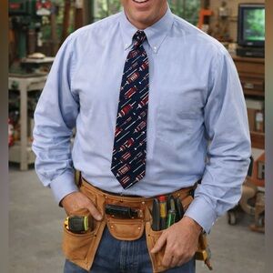 Vintage Home Improvement 'Flying Screwdriver's Dad Core Tie -